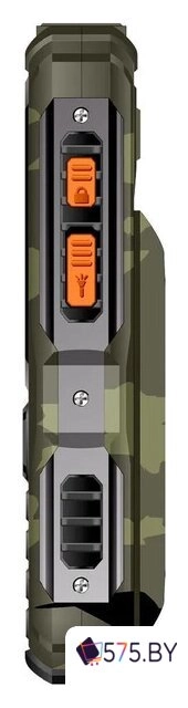 Кнопочный телефон BQ BQ-2410L Tank Power 4G (зеленый камуфляж)
