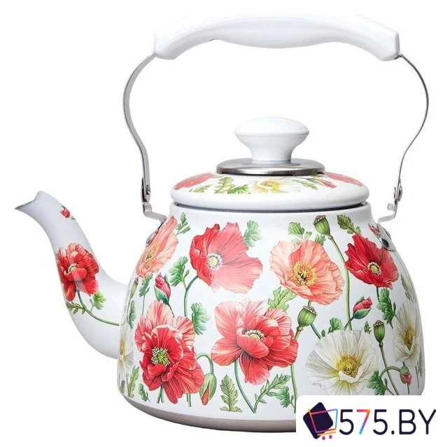 Чайник со свистком Agness Маки 916-436 в магазине 575.by