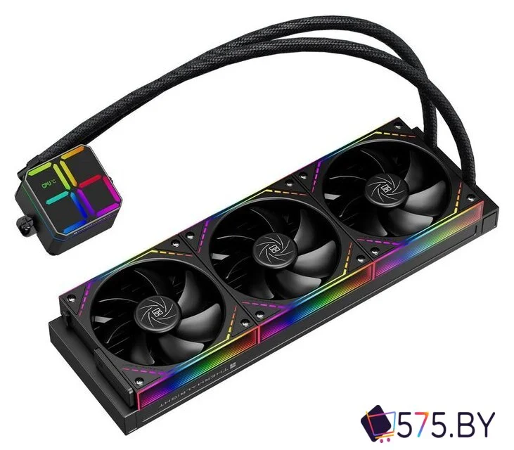 Система жидкостного охлаждения для процессора Thermalright Magic Qube 360 ARGB (черный) в магазине 575.by