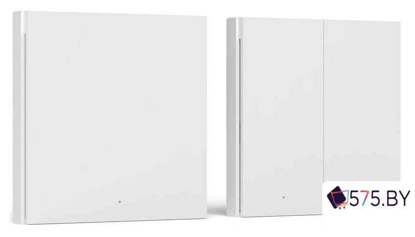 Выключатель Aqara Smart Wall Switch H1 одноклавишный без нейтрали (белый) в магазине 575.by