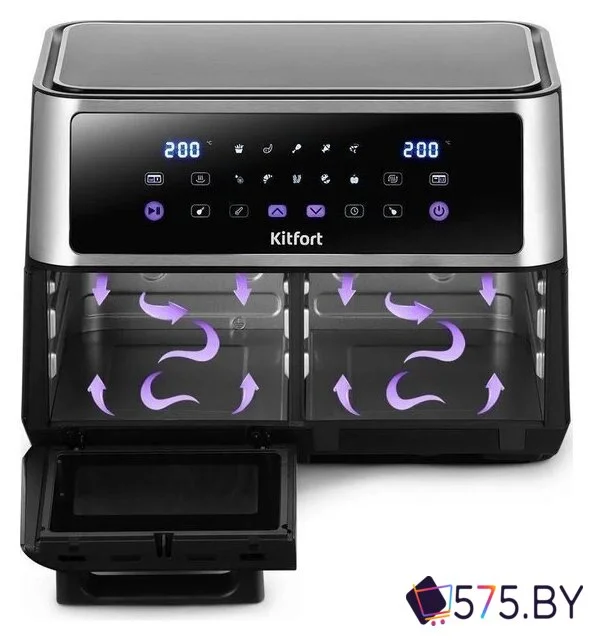 Аэрогриль (аэрофритюрница) Kitfort KT-2256 в магазине 575.by