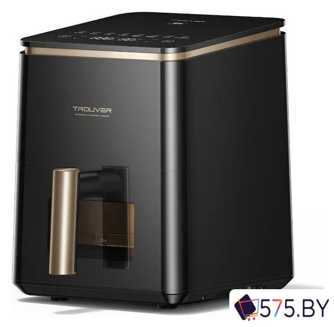 Аэрогриль (аэрофритюрница) Trouver Air Fryer Metalish AF10 Pro (черный) в магазине 575.by