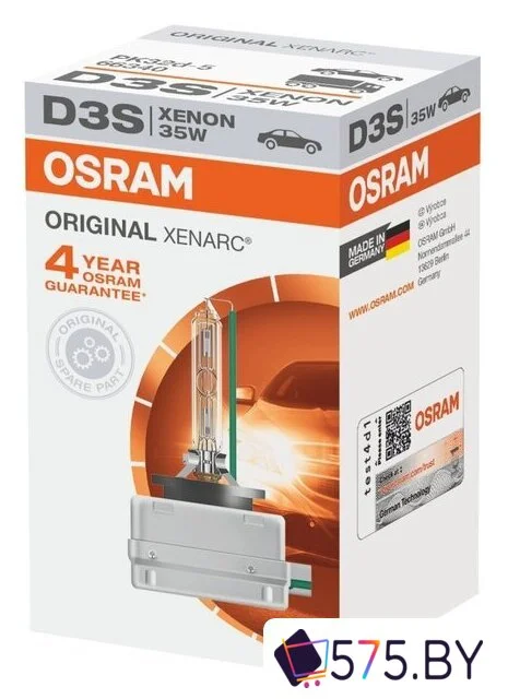 Ксеноновая лампа Osram D3S 66340 1шт в магазине 575.by