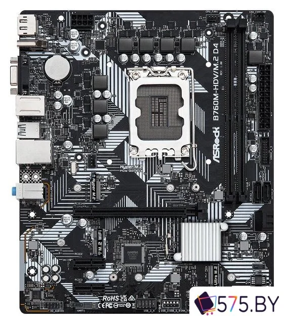 Материнская плата ASRock B760M-HDV/M.2 D4 в магазине 575.by