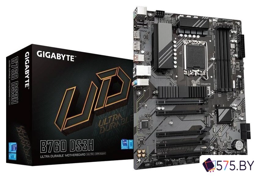 Материнская плата Gigabyte B760 DS3H (rev. 1.0) в магазине 575.by