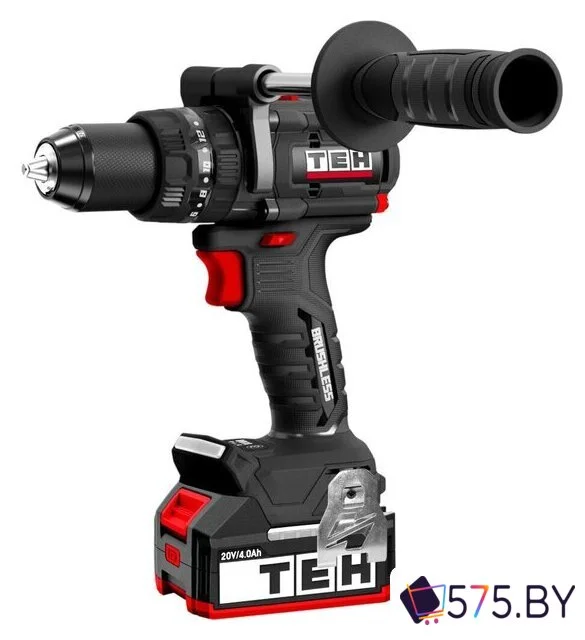 Ударная дрель-шуруповерт TEH TDBL1520-1B (с 1-им АКБ, кейс) в магазине 575.by
