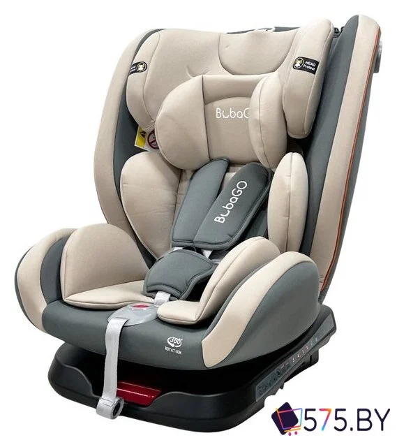 Детское автокресло Bubago Noxa BG 177-2 (серый) в магазине 575.by