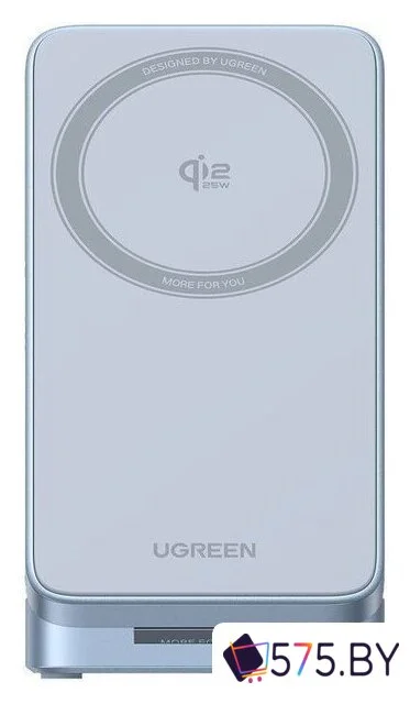 Беспроводное зарядное Ugreen W757 65901 (голубой) в магазине 575.by