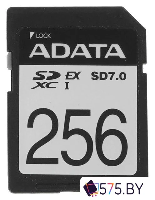 Карта памяти ADATA Premier Extreme SDXC SD 7.0 256GB ASD256GEX3L1-C в магазине 575.by
