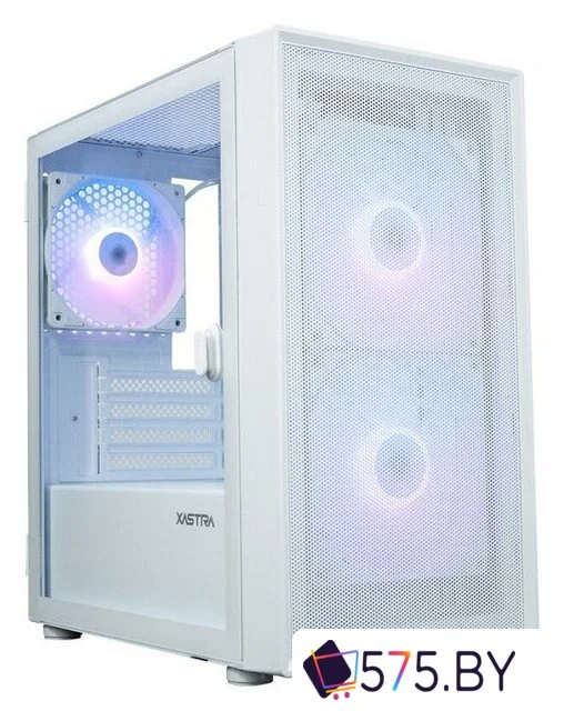 Корпус XASTRA A305M 3ARGB (белый) в магазине 575.by