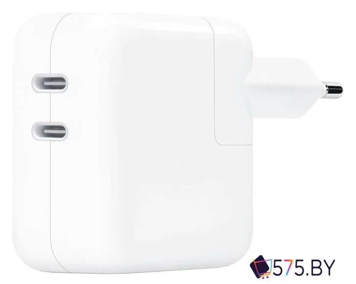 Сетевое зарядное Apple 35W Dual USB-C Port EU Power Adapter в магазине 575.by