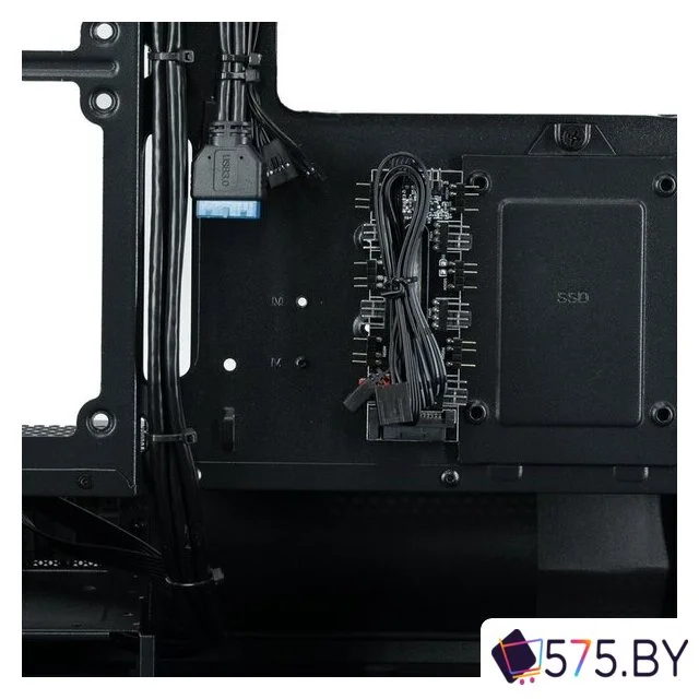 Корпус XASTRA Q400M 5ARGB-C6-UC (черный) в магазине 575.by