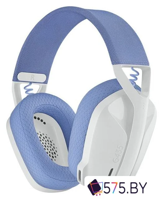 Наушники Logitech G435 Lightspeed (белый/сиреневый) в магазине 575.by