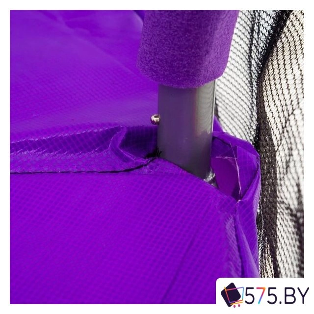 Батут Calviano Outside Master Purple 252 см - 8ft (внешняя сетка, с лестницей) в магазине 575.by