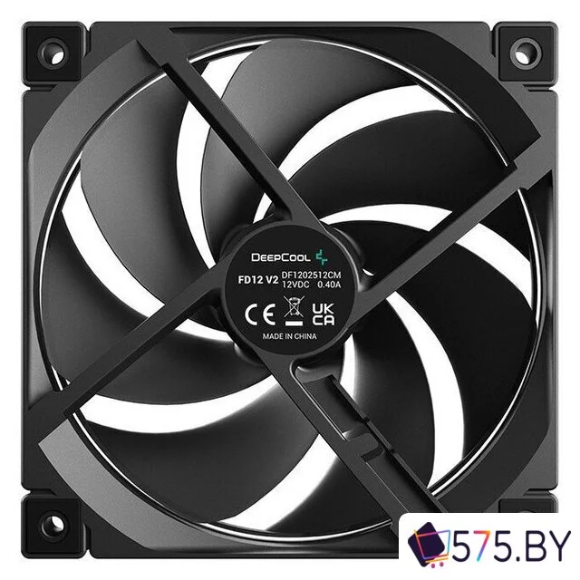 Вентилятор для корпуса DeepCool FD12 V2 R-FD12V2-BKNPN1-G в магазине 575.by