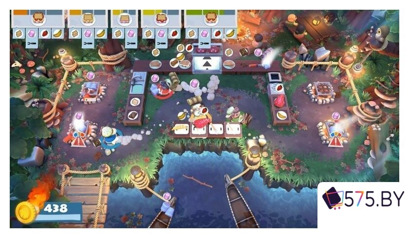 Игры для приставок PlayStation 4 Overcooked! + Overcooked! 2 в магазине 575.by