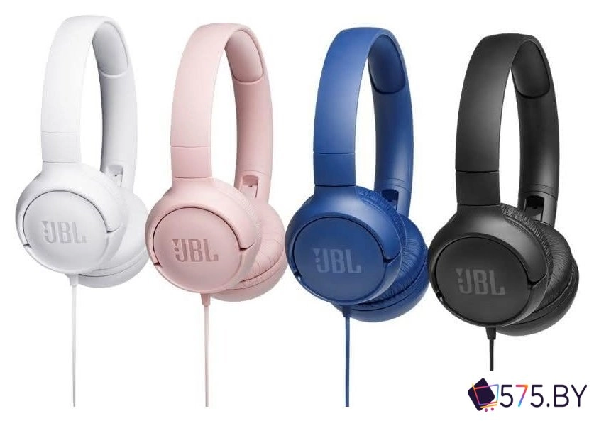 Наушники JBL Tune 500 (черный) в магазине 575.by