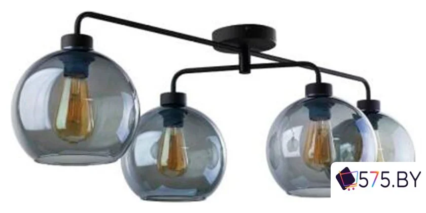 Люстра средней высоты AksHome Drop 4xE27 (дымчатый) в магазине 575.by