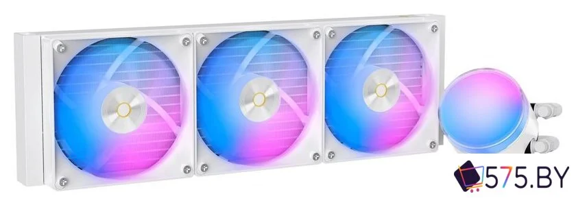 Система жидкостного охлаждения для процессора Ocypus Delta L36 WH ARGB V2 (белый) в магазине 575.by