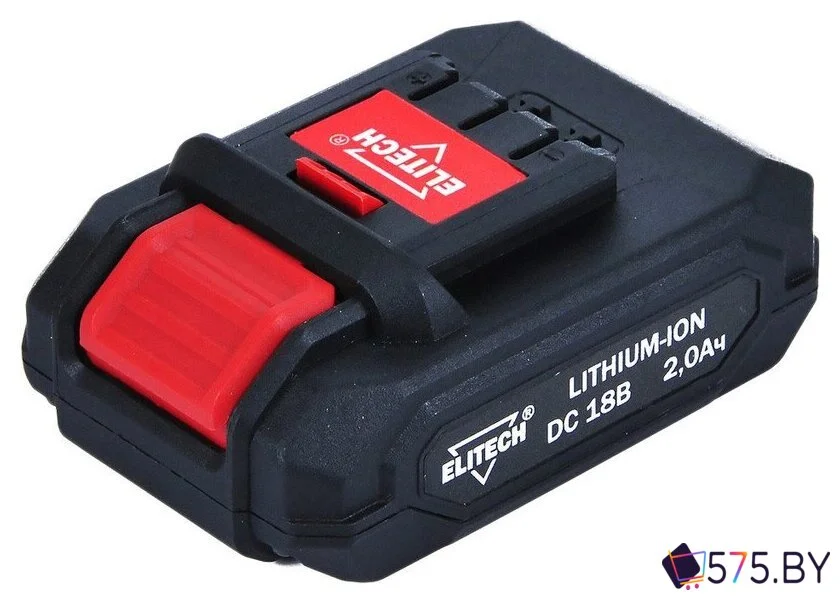 Аккумулятор для инструмента ELITECH 1820.098600 (18В/2 Ач) в магазине 575.by