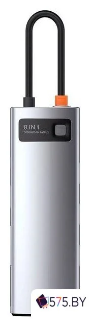 Док-станция Baseus Metal Gleam Series 8-in-1 Multifunctional Type-C HUB Docking Station CAHUB-CV0G в магазине 575.by