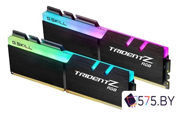 Оперативная память G.Skill Trident Z RGB 2x32ГБ DDR4 3600 МГц F4-3600C18D-64GTZR в магазине 575.by