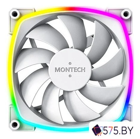 Вентилятор для корпуса Montech AX120 PWM (белый) в магазине 575.by