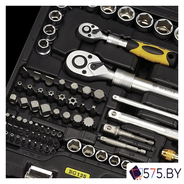 Универсальный набор инструментов Berger BG135-1214 (135 предметов) в магазине 575.by