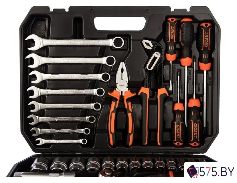 Универсальный набор инструментов Gigant GAS 77 (77 предметов) в магазине 575.by