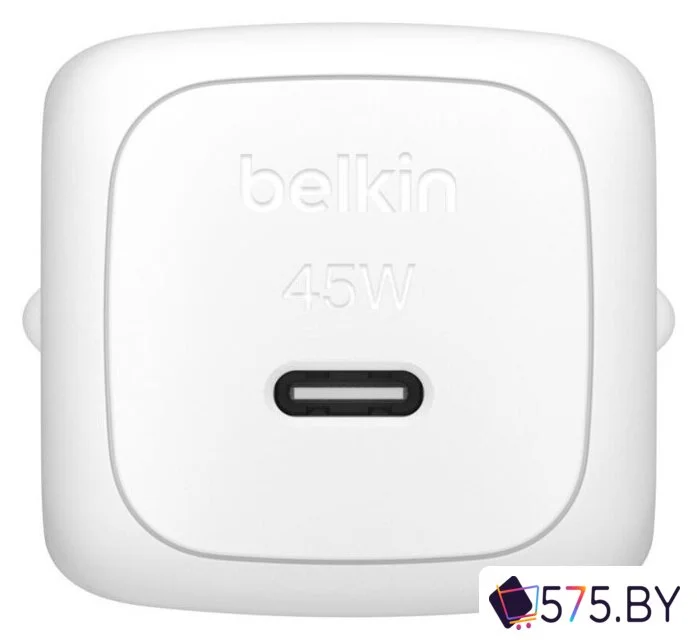 Сетевое зарядное Belkin WCA013KQWH (белый) в магазине 575.by