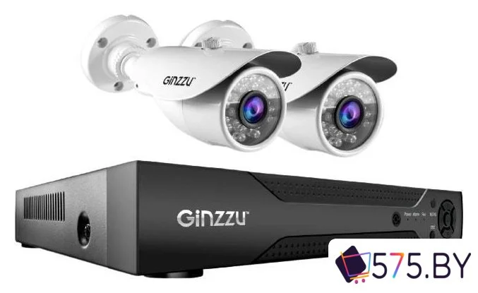 Комплект видеонаблюдения Ginzzu HK-427N в магазине 575.by