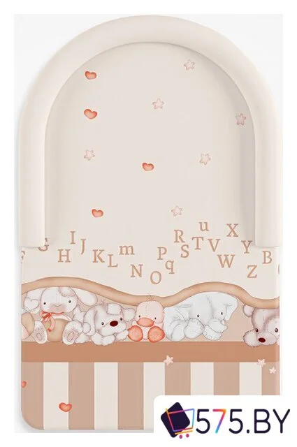 Матрас-кокон Globex Комфорт Игрушки 4205/4 (бежевый) в магазине 575.by