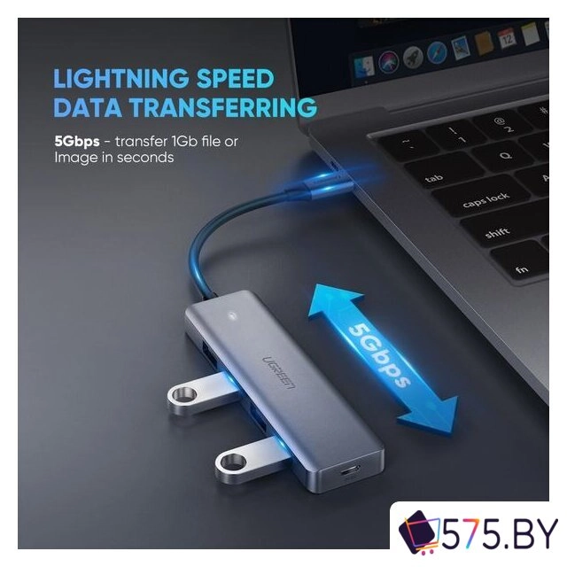 USB-хаб Ugreen CM219 70336 в магазине 575.by