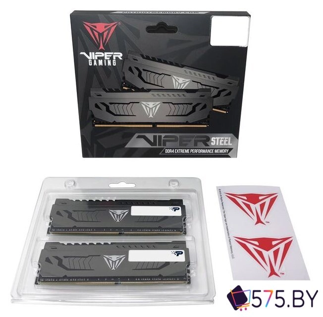 Оперативная память Patriot Viper Steel 2x16GB DDR4 PC4-28800 PVS432G360C8K в магазине 575.by