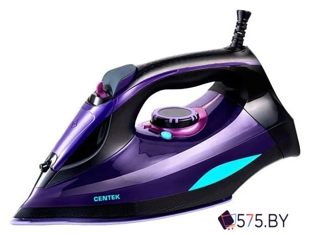 Утюг CENTEK CT-2361 (черный/фиолетовый) в магазине 575.by