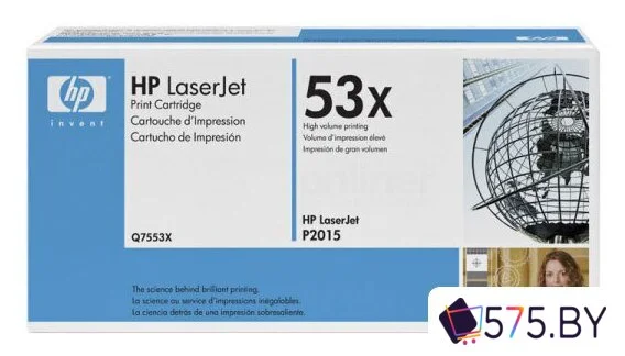 Картридж HP 53A (Q7553A) в магазине 575.by