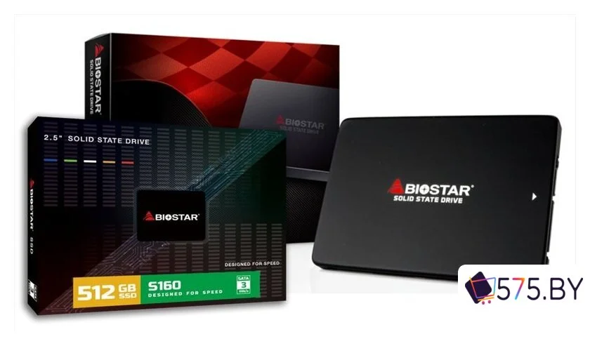 SSD BIOSTAR S160 512GB S160-512GB в магазине 575.by