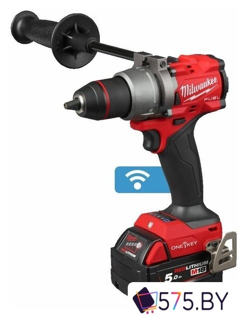 Дрель-шуруповерт Milwaukee M18 FUEL M18ONEDD3-502X 4933492802 (с 2-мя АКБ 5 Ач, кейс) в магазине 575.by