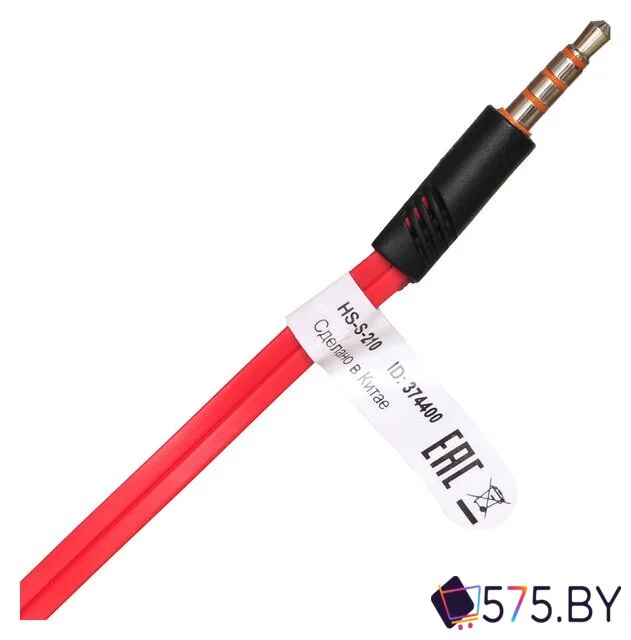 Наушники Оклик HS-S-210 (красный) в магазине 575.by