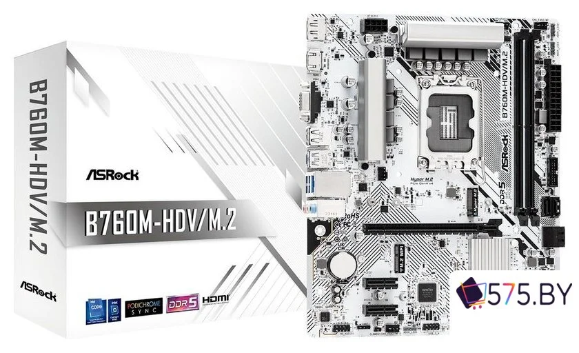 Материнская плата ASRock B760M-HDV/M.2 в магазине 575.by