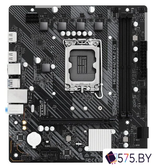 Материнская плата ASRock H610M-H2/M.2 D5 в магазине 575.by
