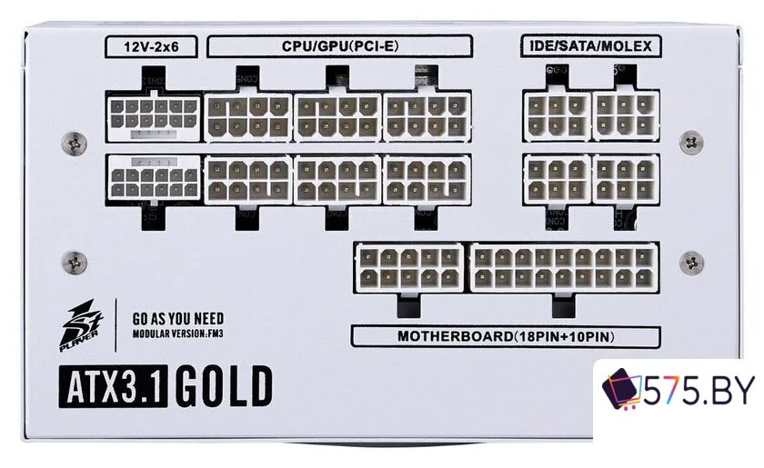 Блок питания 1stPlayer NGDP Gold 1200W HA-1200BA4-WH в магазине 575.by