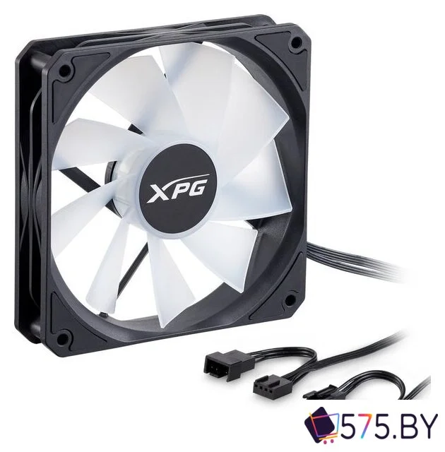 Комплект вентиляторов для корпуса ADATA XPG Vento R 120x3 ARGB PWM (черный) в магазине 575.by