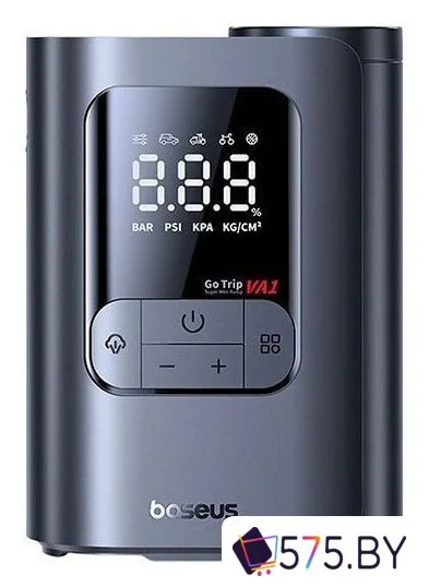 Автомобильный компрессор Baseus GoTrip VA1 Super Mini Wireless Inflator 19-Cylinder Cosmic Black C0119501 в магазине 575.by
