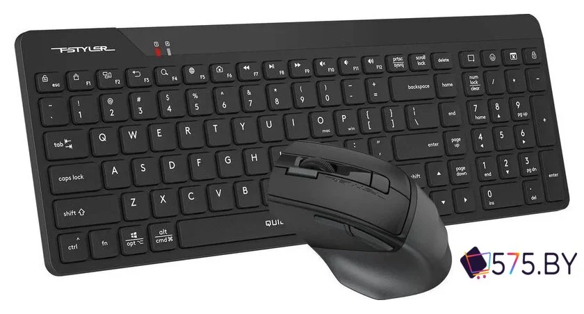 Офисный набор A4Tech Fstyler FG2400 Air2 (черный) в магазине 575.by