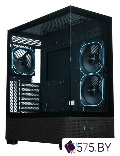 Корпус XASTRA Q500 3ARGB-FG-C10-UC (черный) в магазине 575.by