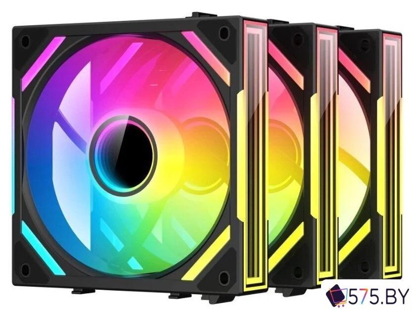 Комплект вентиляторов для корпуса XASTRA FS120B ARGB Reverse 3шт в магазине 575.by