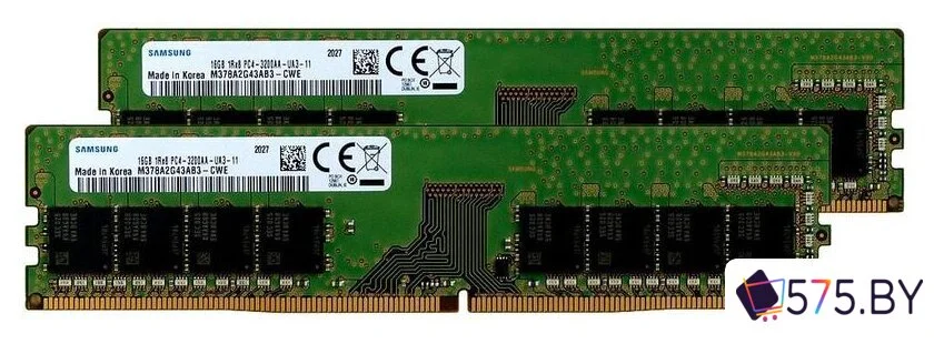 Оперативная память Samsung 16GB DDR4 PC4-25600 M378A2G43AB3-CWE в магазине 575.by