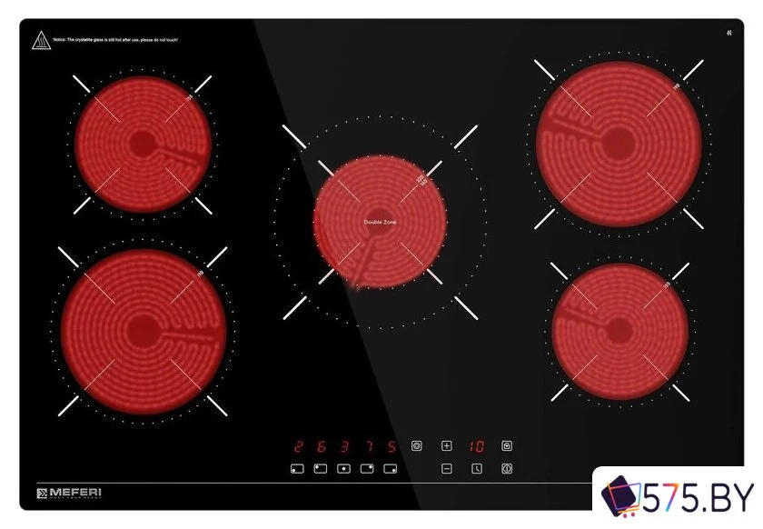 Варочная панель Meferi MEH755BK Ultra в магазине 575.by