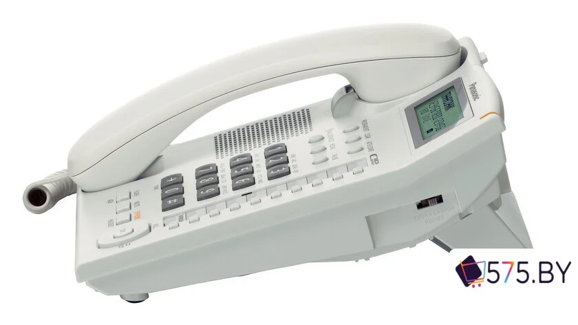 Проводной телефон Panasonic KX-TS2388UAW (белый) в магазине 575.by